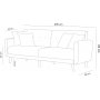 Schlafsofa Aria - 205 cm