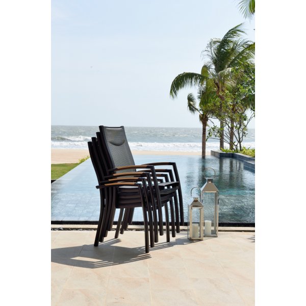 Panama Essgruppe 3 - Schwarz/Teak
