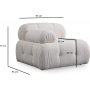 Petite 2-Sitzer-Sofa - Weiß