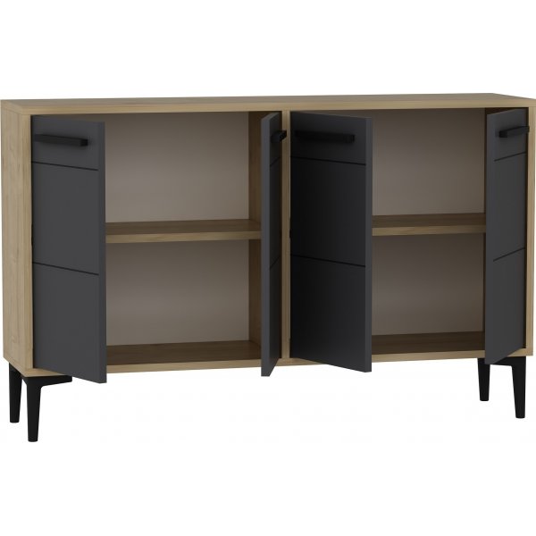 Stria Sideboard - Saphireiche/Anthrazit