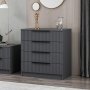 Cikani Kommode 72 x 42 cm - Anthrazit