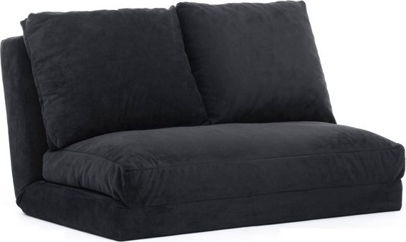 Taida 2-Sitzer Schlafsofa - Schwarz