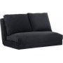 Taida 2-Sitzer Schlafsofa - Schwarz