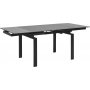 Huddersfield Esstisch 120-200 cm - Schwarz