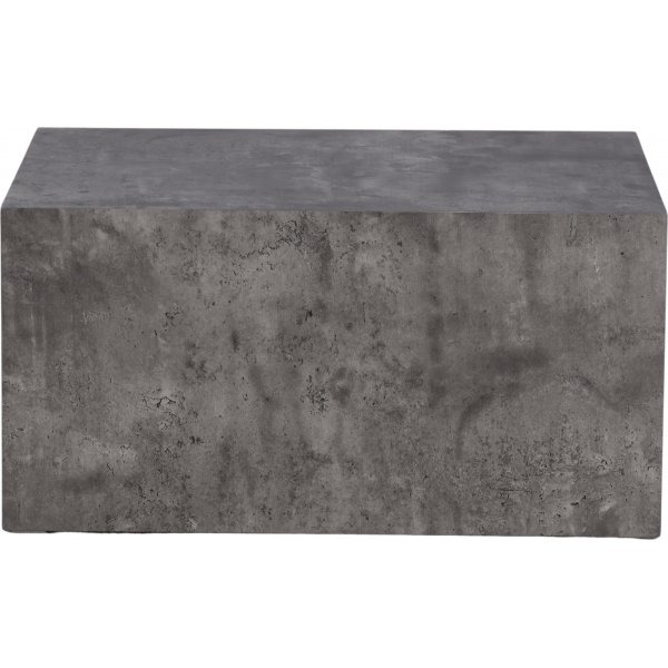 York Low Couchtisch 80 x 60 cm - Dunkelgrau