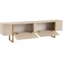 Serenity Medienbank - Travertin/Gold