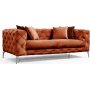Como 2-Sitzer-Sofa - Orange