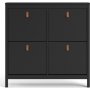 Schuhschrank Madrid - Schwarz