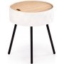 Theosophie Couchtisch Ø38 cm - Weiß