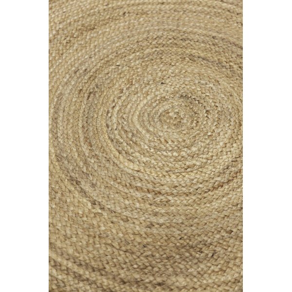 Juty-Teppich 180 cm - Leinen