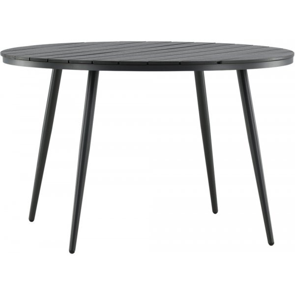 Break Esstisch Ø120 cm - Schwarz