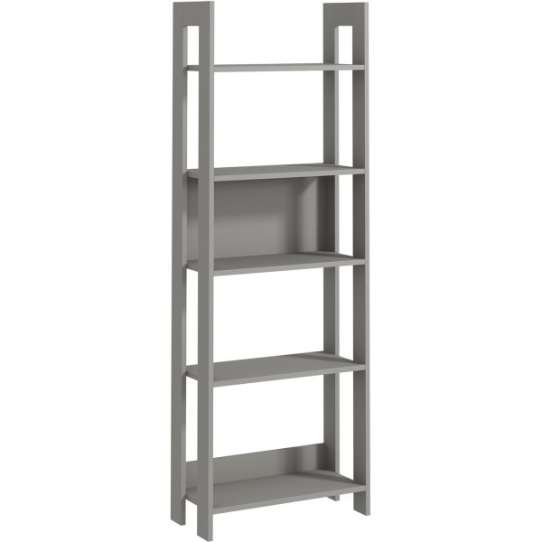 Ländliches Bücherregal - Grau