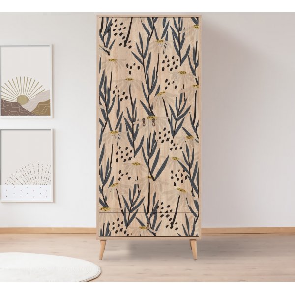City Daisy Kleiderschrank - Beige