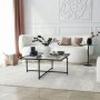 Sun Couchtisch 85 cm - Schwarz