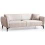 Belissimo 3-Sitzer-Sofa - Weiß