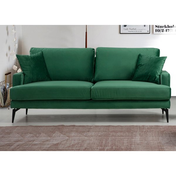 Papira 2-Sitzer-Sofa - Grün