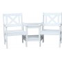 Europa Gartenmöbel - Loveseat - Weiß