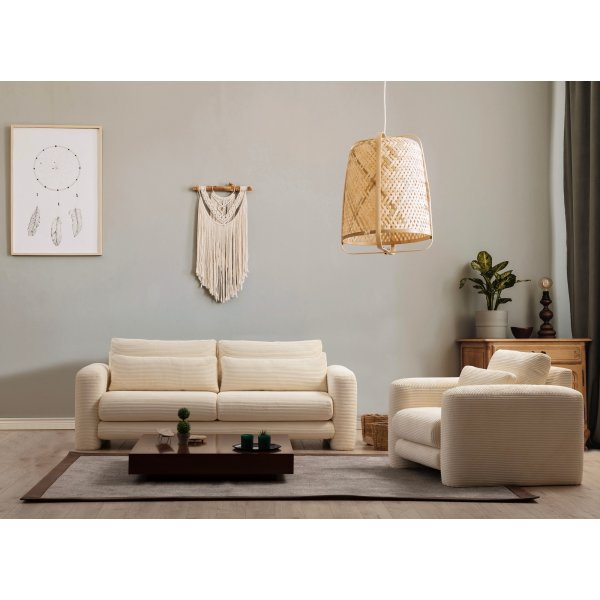 Suzy 2-Sitzer-Sofa - Beige