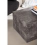 York Low Couchtisch 80 x 60 cm - Dunkelgrau