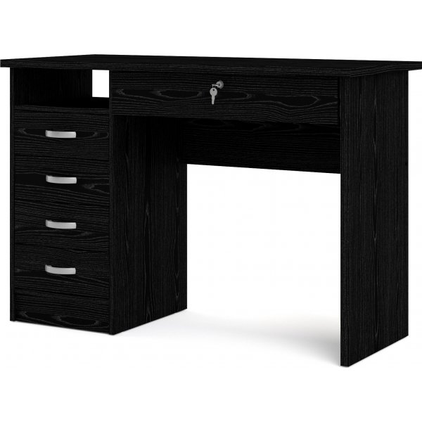 Function Plus Schreibtisch mit 4 Schubladen 109,3 x 48,5 cm - Black Box