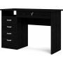 Function Plus Schreibtisch mit 4 Schubladen 109,3 x 48,5 cm - Black Box