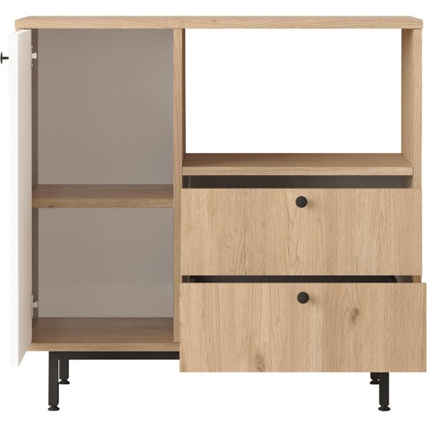 Royce Küchenschrank 1 - Eiche/Weiß