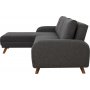 Kronos Schlafsofa Anthrazit