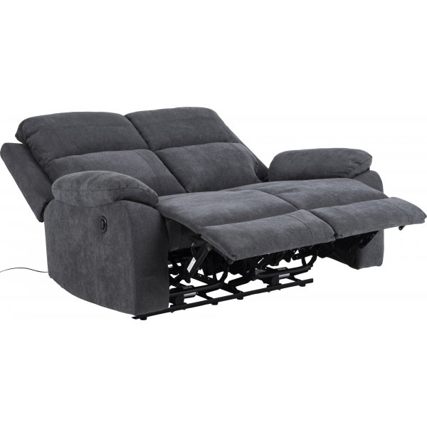 Mora 2-Sitzer-Liegesofa - Grau