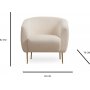 Eses Sessel - Creme