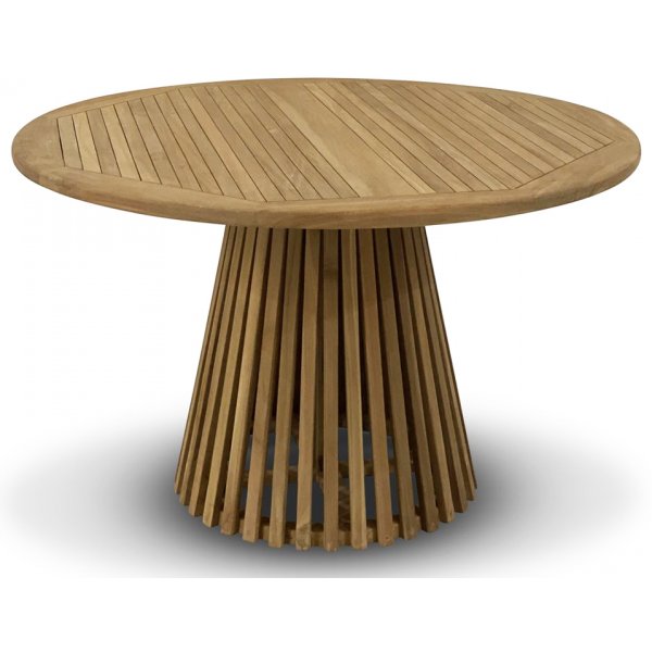 Saltö runder konisch geformter Esstisch D120 cm - Teak