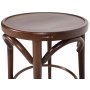 Bugholz Barhocker niedrig No 73 Classic - Nussbaum