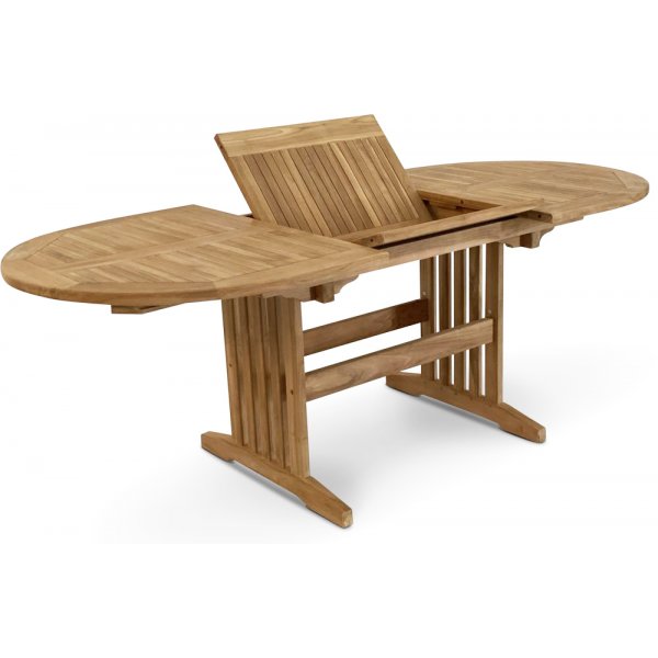 Saltö ovaler Esstisch aus Teak 150-210 cm Butterfly - Teak