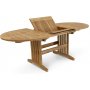 Saltö ovaler Esstisch aus Teak 150-210 cm Butterfly - Teak