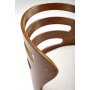 Pelican Barhocker 109 - Creme/Walnuss