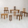 Ida Couchtisch Ø60 cm - Walnuss