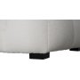 Diwansofa Bouclè cremeweiß 322 cm