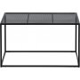 Netz Couchtisch 80 x 80 cm - Schwarz