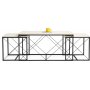 Defne Couchtisch-Set - Schwarz/Marmor