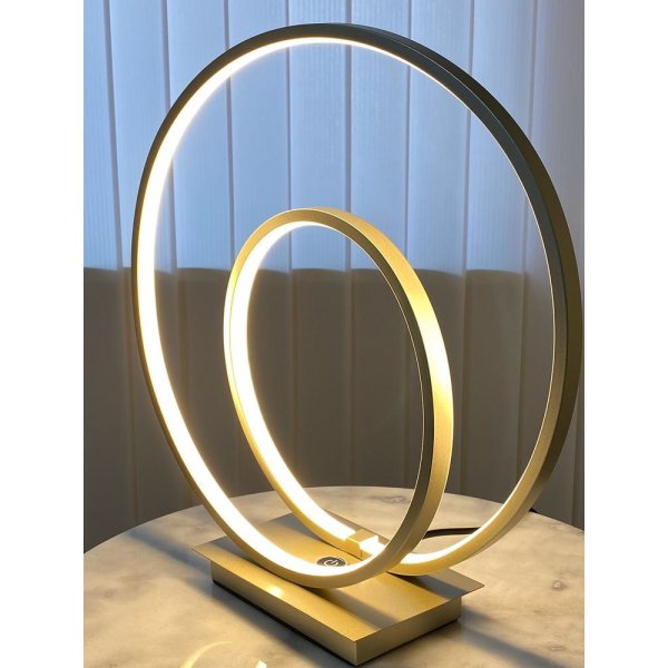 Loop Tischlampe - Champagner
