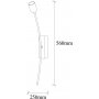 Bananen-Wandlampe 3182 - Vintage
