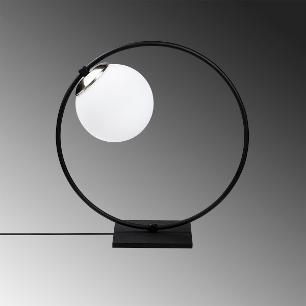 Dolly Tischlampe - Schwarz/Weiß