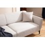 Belissimo 3-Sitzer-Sofa - Weiß