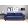 Rome 3-Sitzer-Sofa - Marineblau