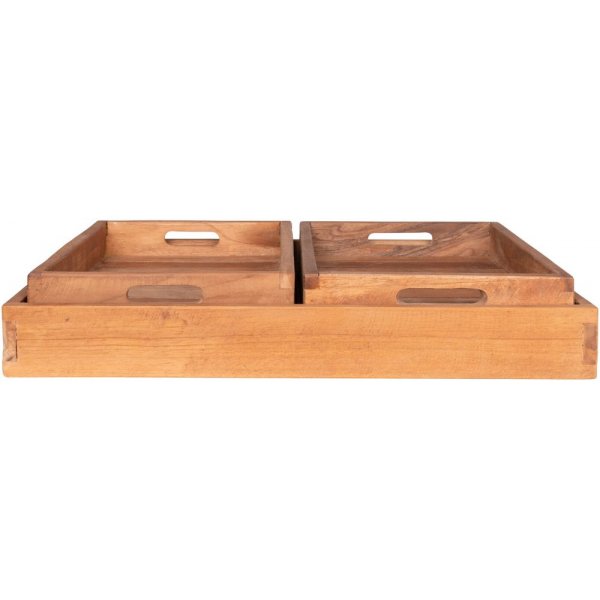 Faro Serviertablett - Teak