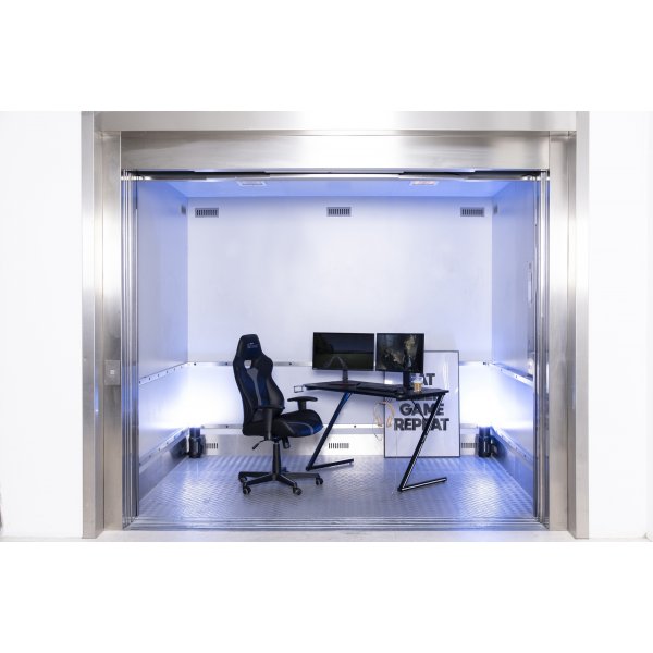 Cobblestone Gaming-Stuhl - Schwarz/Grau