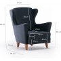 Sessel Lola - Anthrazit