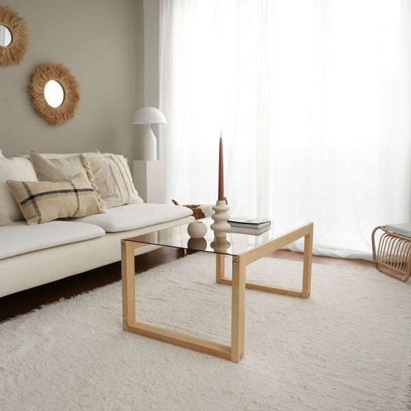 Via Couchtisch 85 x 55 cm - Helle Kiefer