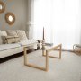Via Couchtisch 85 x 55 cm - Helle Kiefer