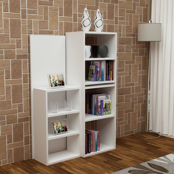 Letzter Schreibtisch 90x40 cm - Weiß