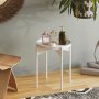 Vela Couchtisch Ø44 cm - Weiß